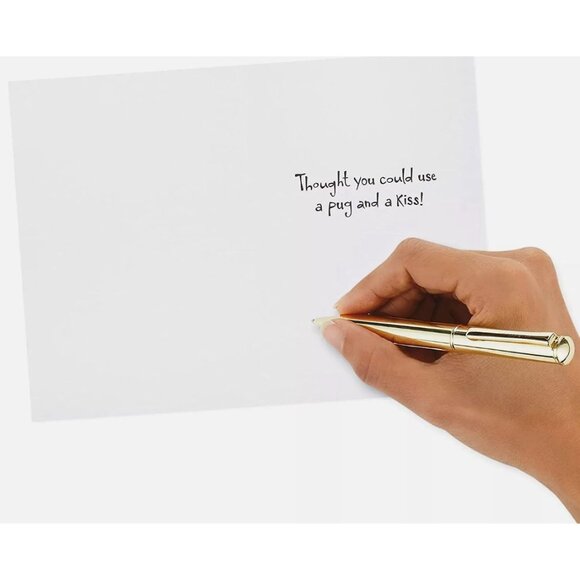 Funny Valentines Day Pug 6 Greeting Cards Set With Matching Envelopes - Picture 2 of 4